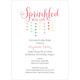 Pink Sprinkled with Love Shower Invitations Image 5 of 6